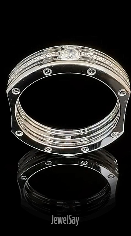 Составное кольцо с натуральным бриллиантом 0,25 ct | Сделать на заказ или купить у наших ювелиров