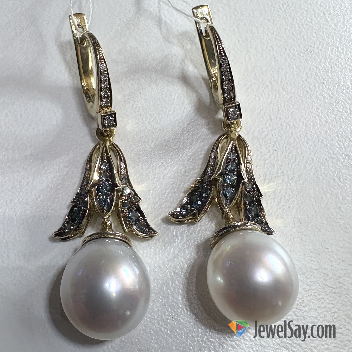 Какие жемчужные серьги с бриллиантами выбрать, чтобы быть в тренде?